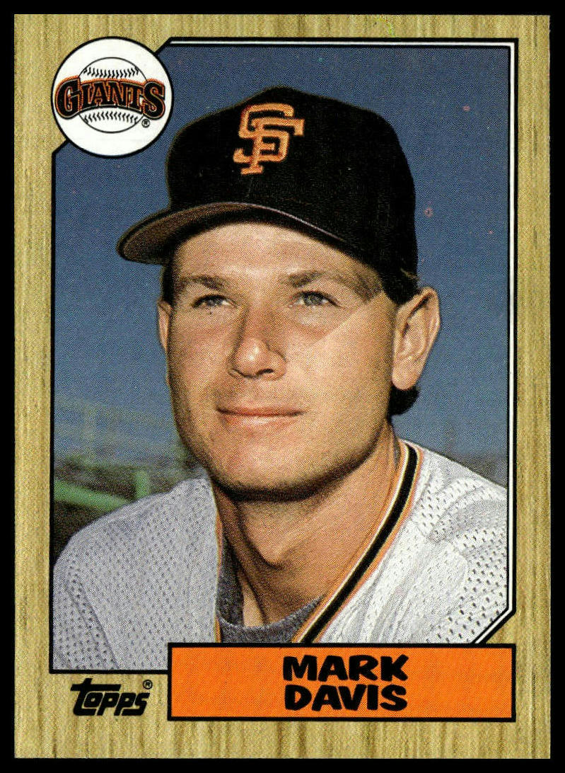 1987 Topps #21 Mark Davis