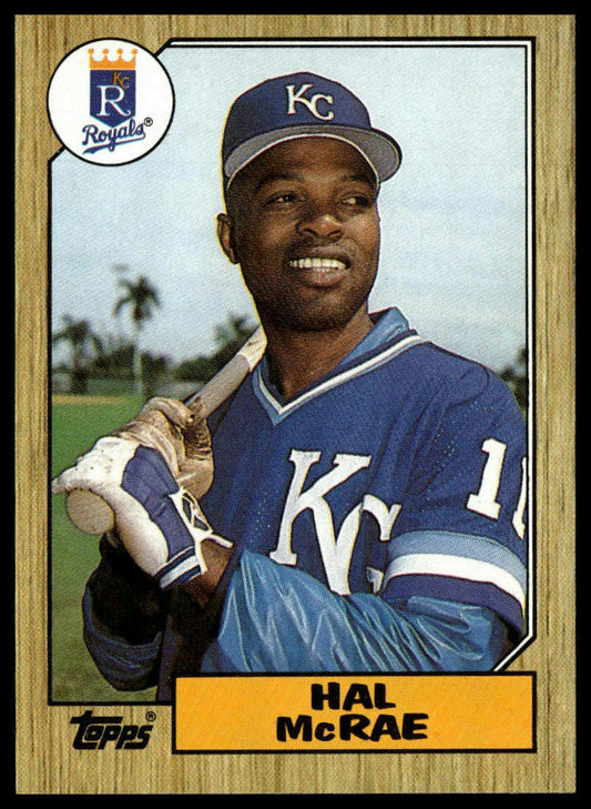1987 Topps #573 Hal McRae