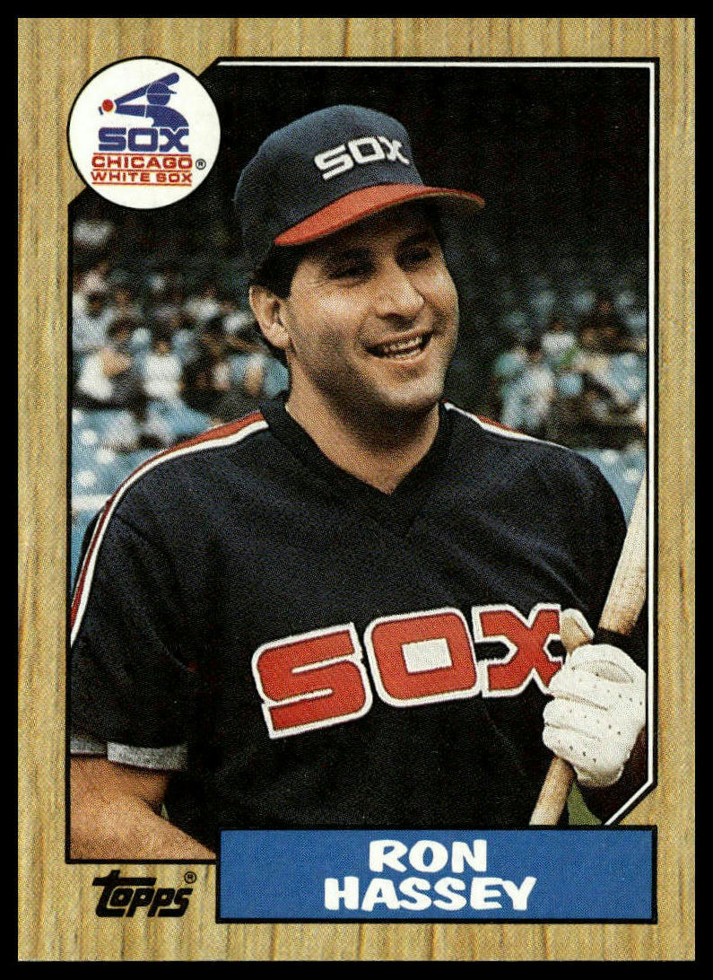 1987 Topps #667 Ron Hassey