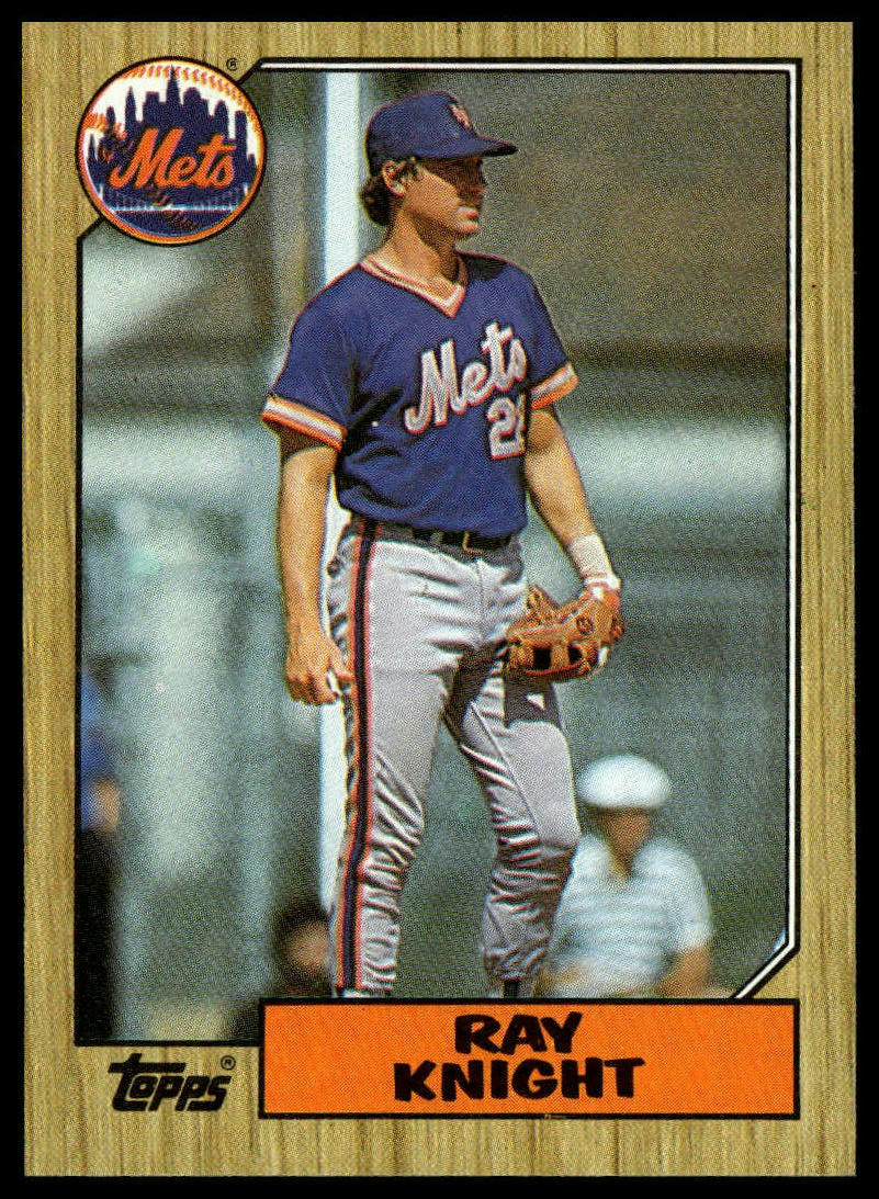 1987 Topps #488 Ray Knight