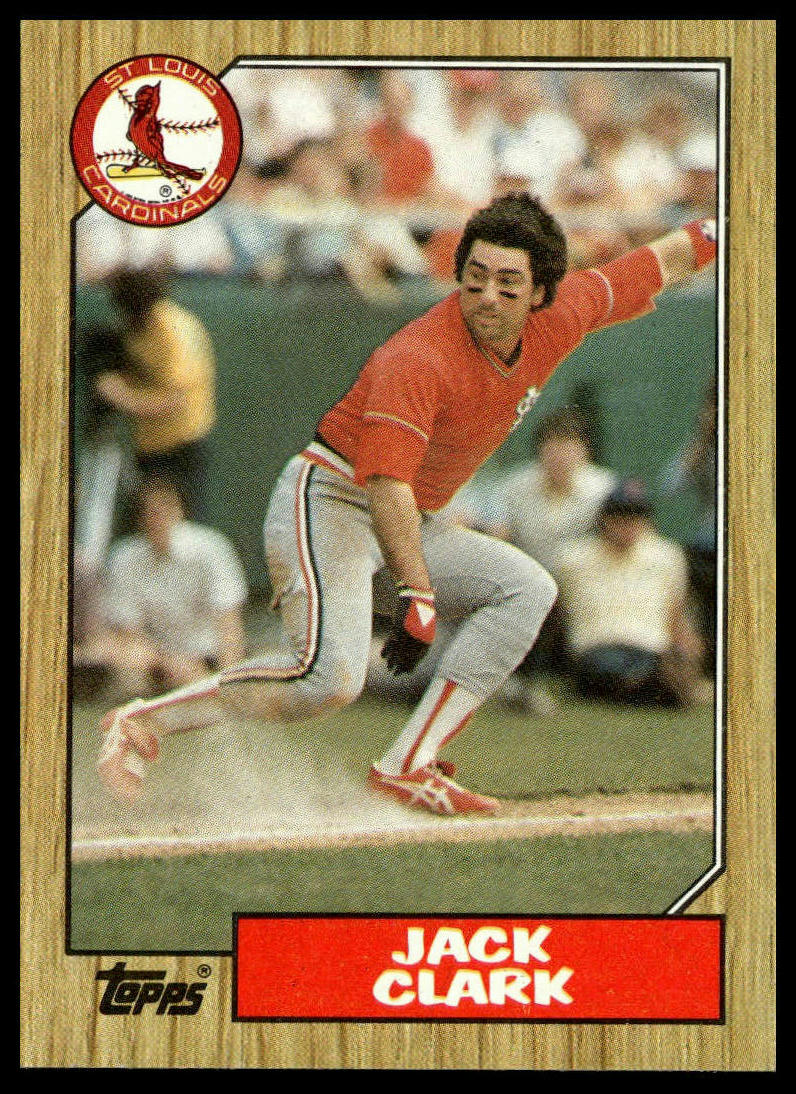1987 Topps #520 Jack Clark