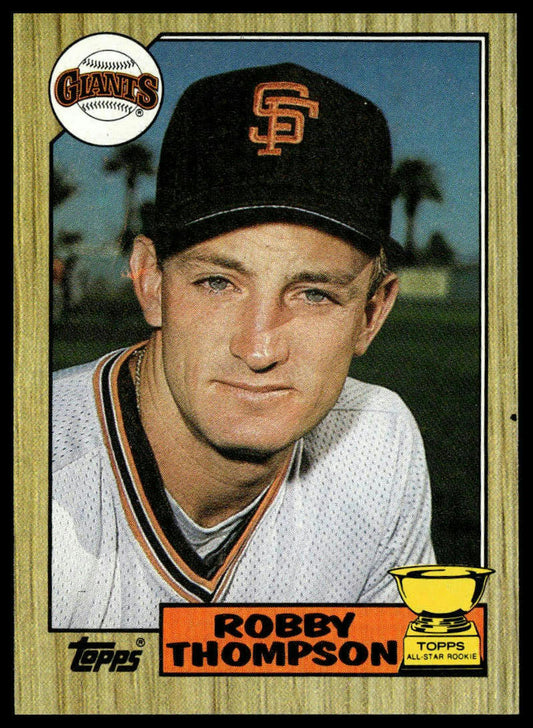1987 Topps #658 Robby Thompson