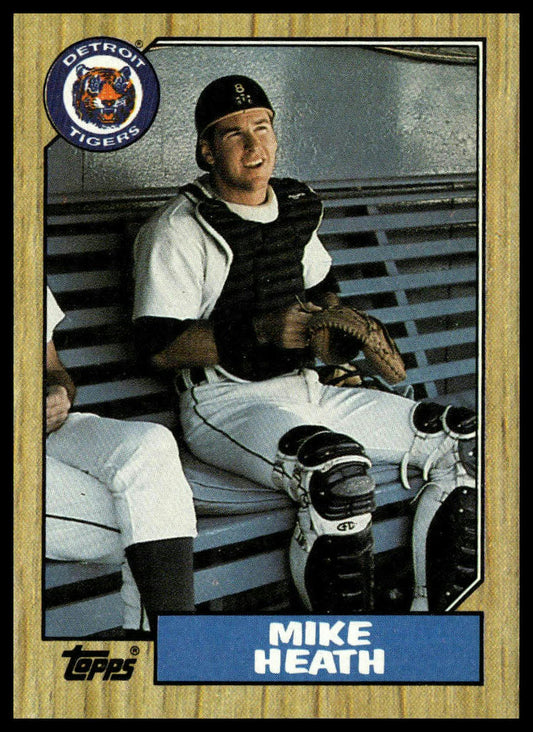 1987 Topps #492 Mike Heath