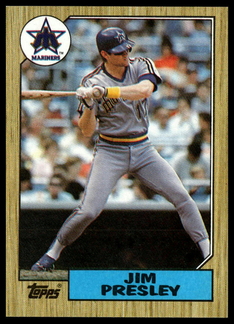 1987 Topps #45 Jim Presley