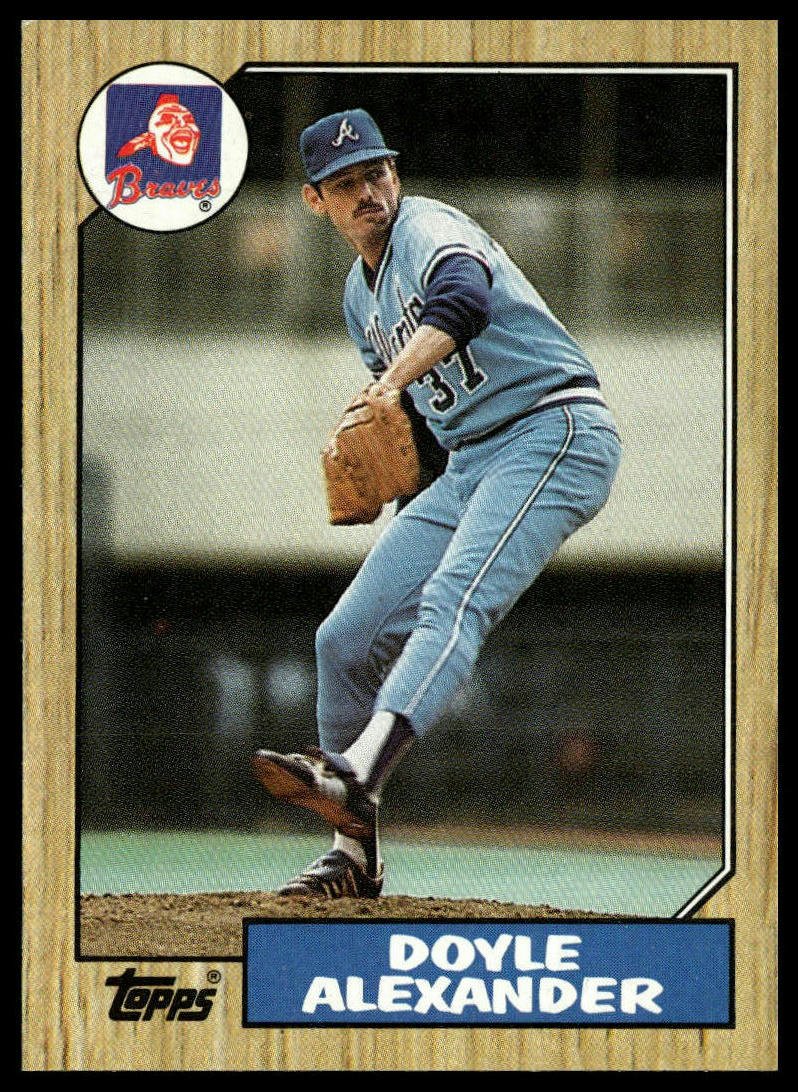 1987 Topps #686 Doyle Alexander