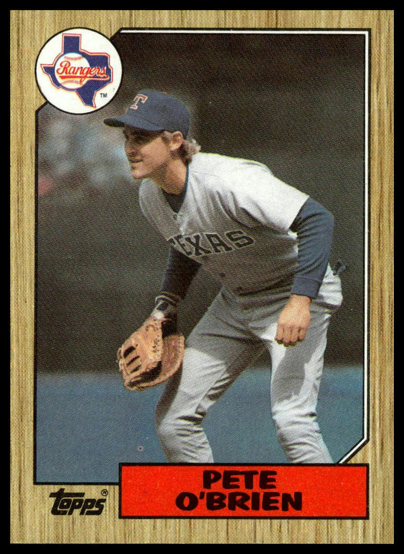 1987 Topps #17 Pete O'Brien