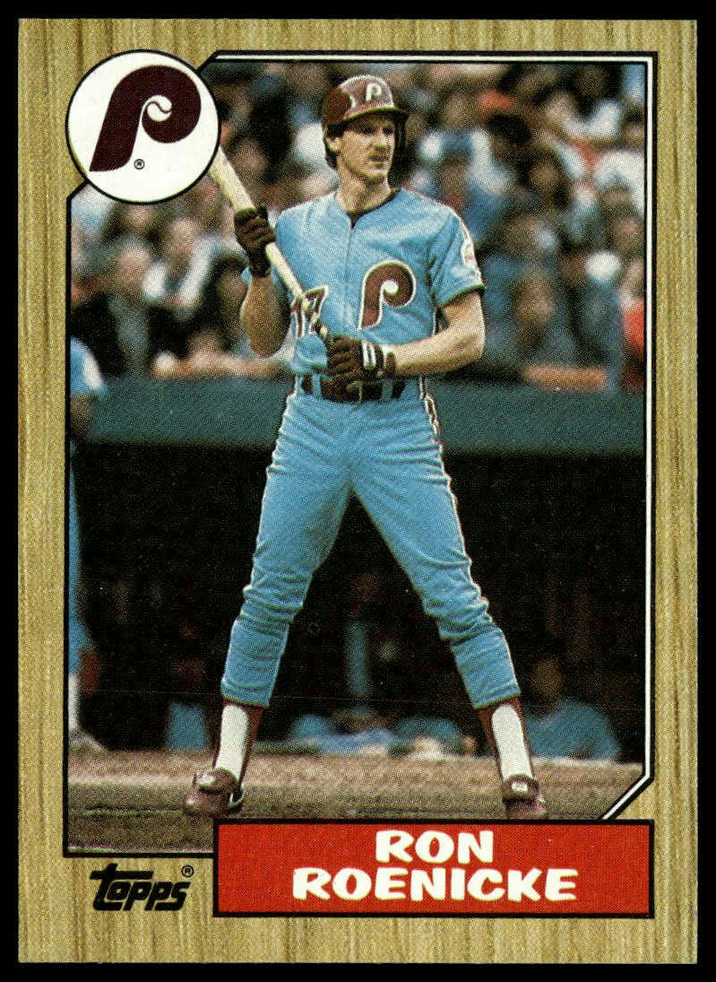 1987 Topps #329 Ron Roenicke