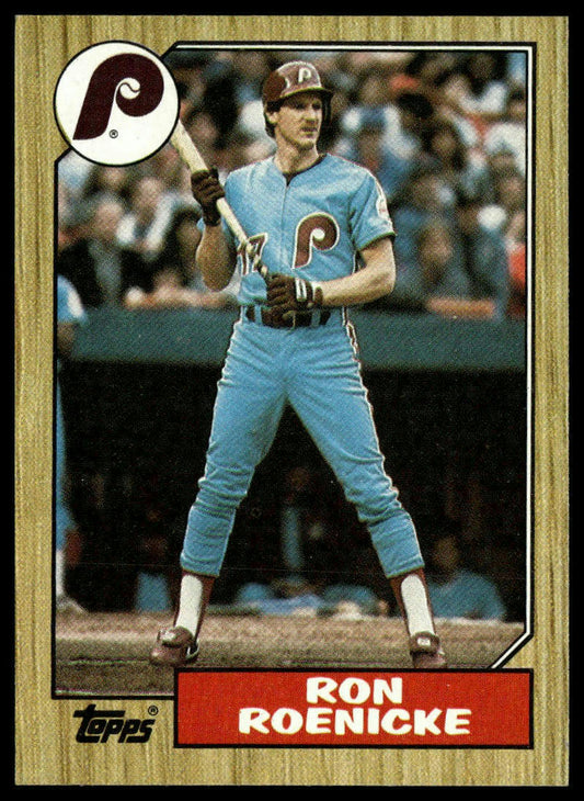 1987 Topps #329 Ron Roenicke