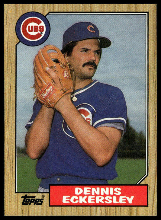 1987 Topps #459 Dennis Eckersley