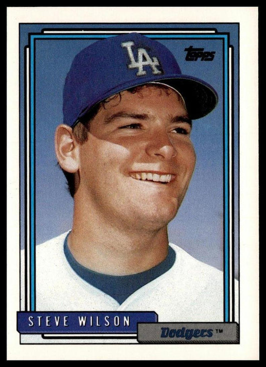 1992 Topps #751 Steve Wilson
