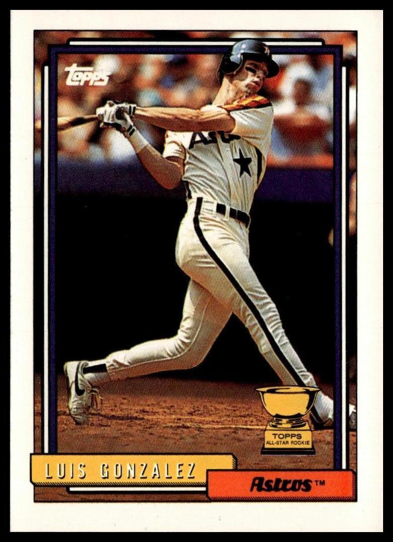 1992 Topps #12 Luis Gonzalez