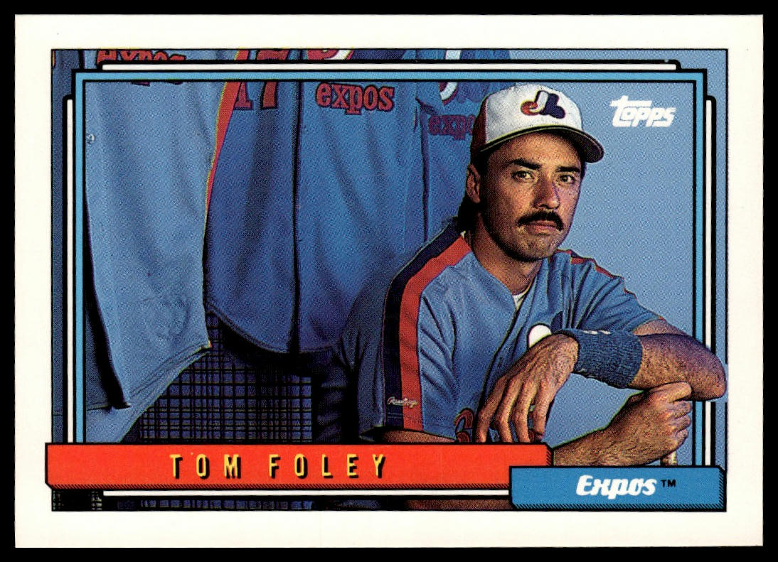 1992 Topps #666 Tom Foley
