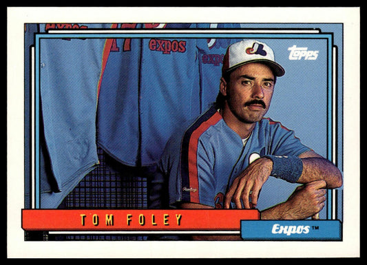1992 Topps #666 Tom Foley