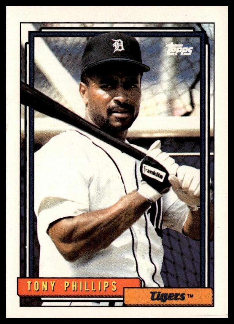 1992 Topps #319 Tony Phillips