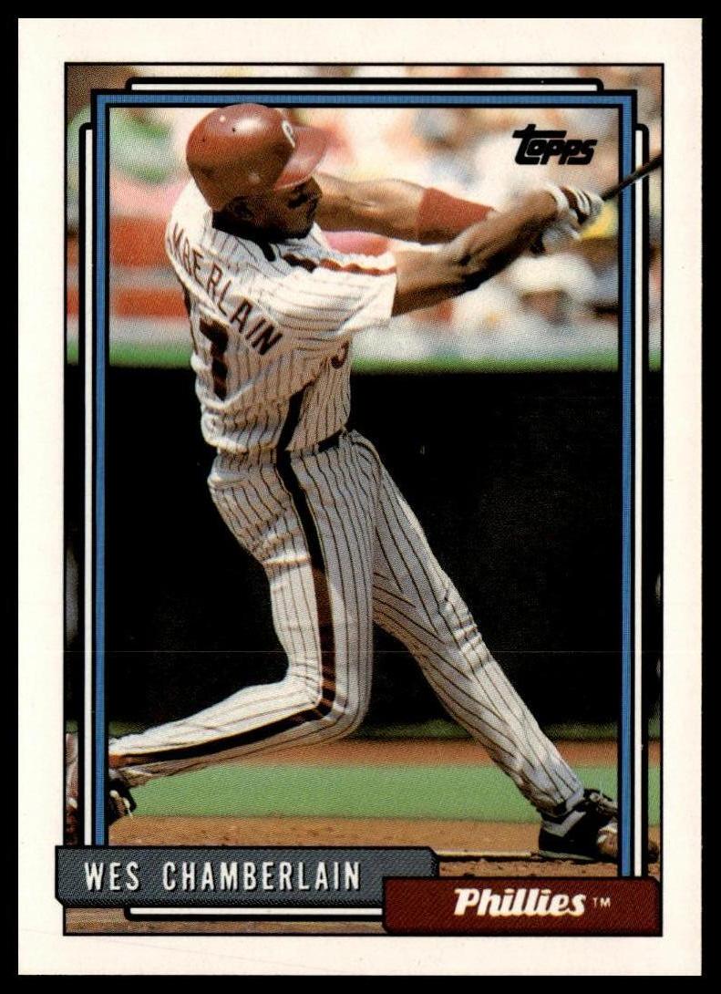 1992 Topps #14 Wes Chamberlain