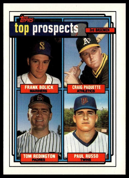 1992 Topps #473 1992 Top Prospects 3rd Basemen