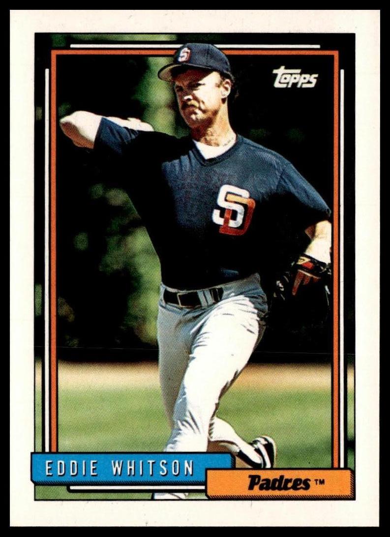 1992 Topps #228 Eddie Whitson
