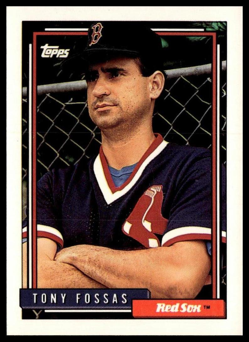1992 Topps #249 Tony Fossas