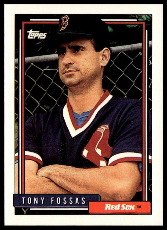1992 Topps #249 Tony Fossas
