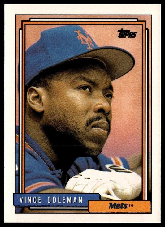 1992 Topps #500 Vince Coleman