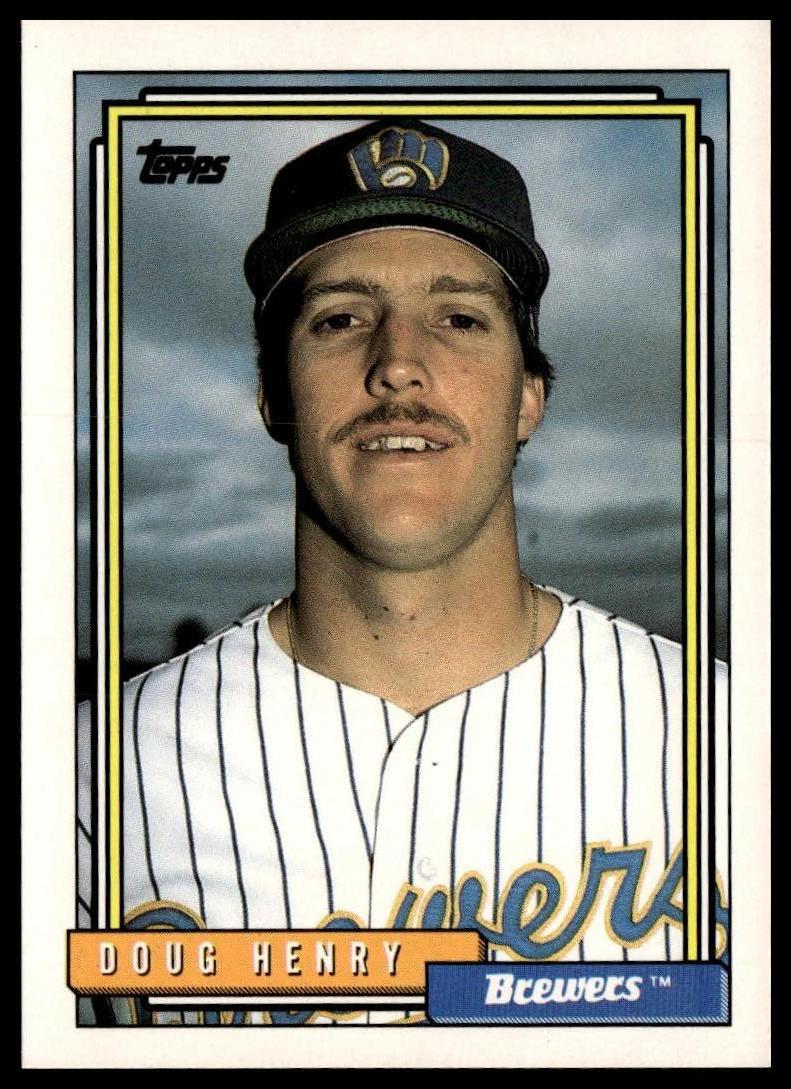 1992 Topps #776 Doug Henry