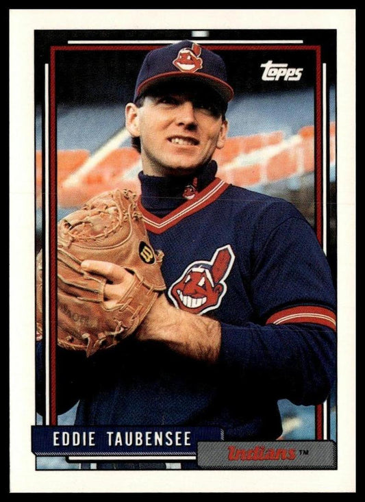 1992 Topps #427 Eddie Taubensee