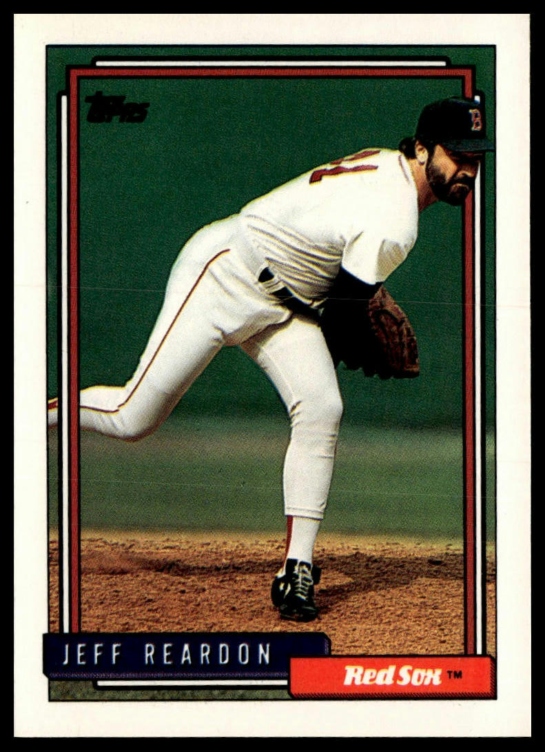 1992 Topps #182 Jeff Reardon