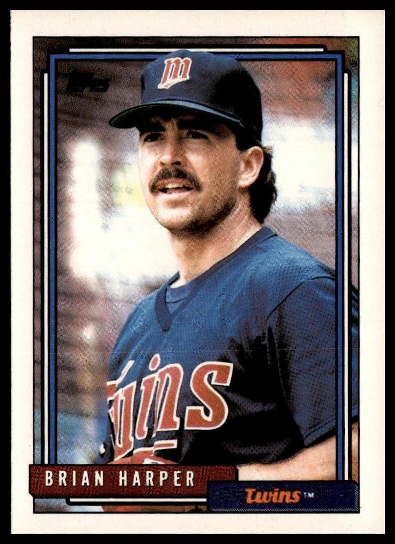 1992 Topps #217 Brian Harper