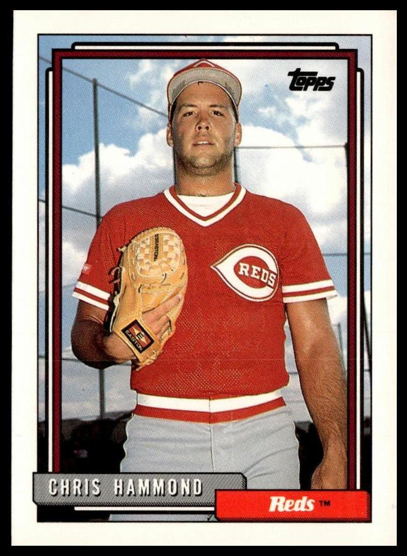 1992 Topps #744 Chris Hammond