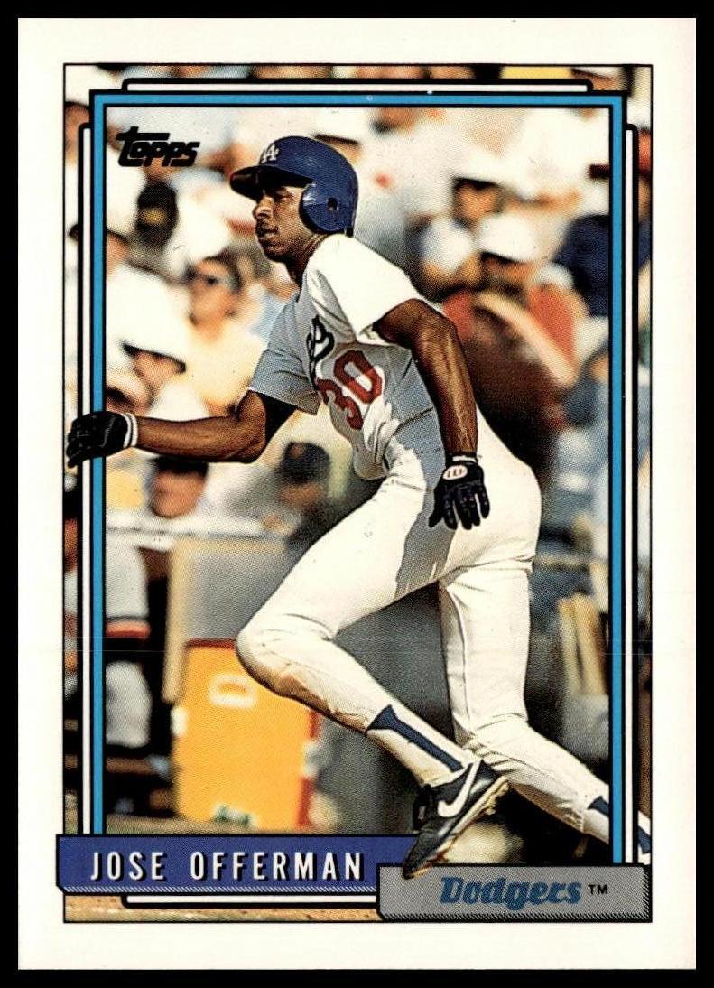 1992 Topps #493 Jose Offerman