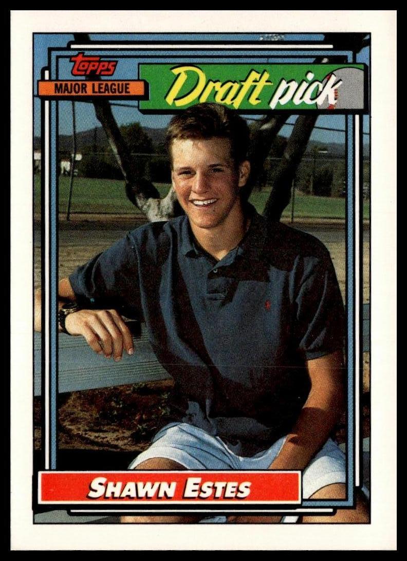 1992 Topps #624 Shawn Estes