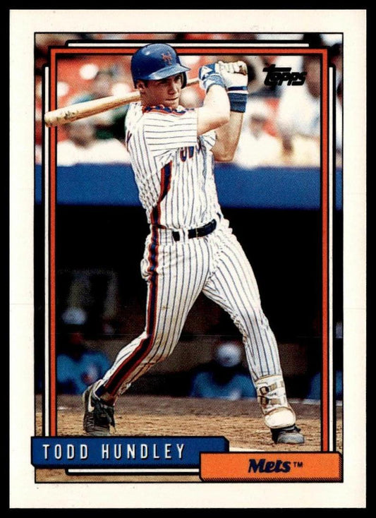 1992 Topps #673 Todd Hundley