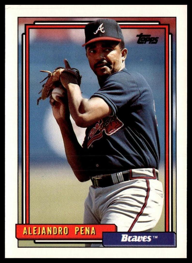 1992 Topps #337 Alejandro Pena