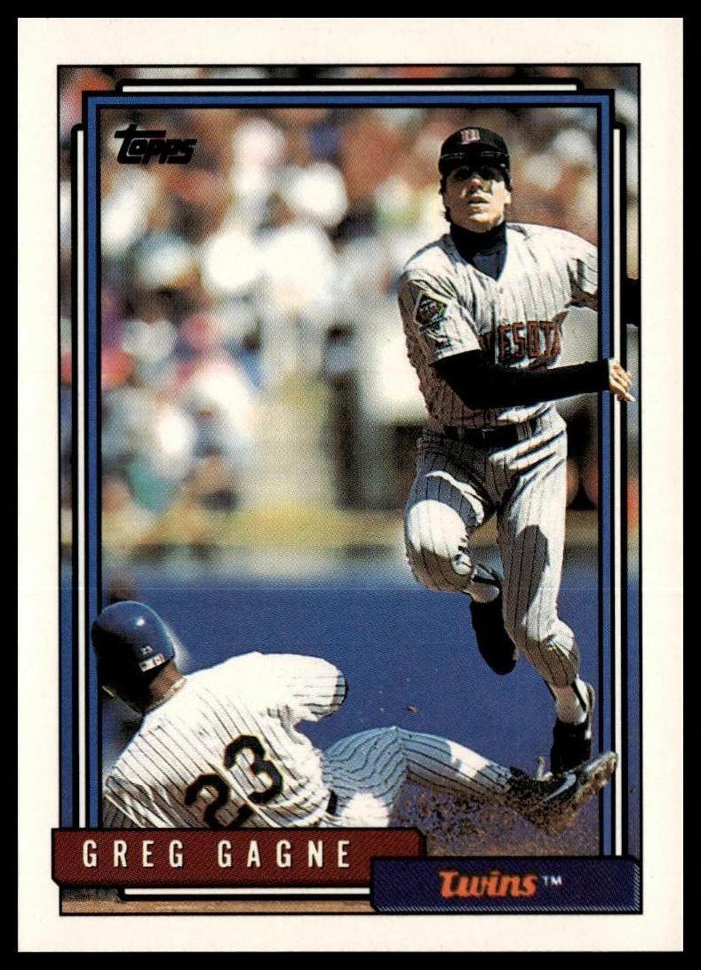 1992 Topps #663 Greg Gagne