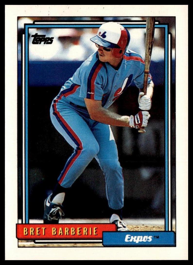 1992 Topps #224 Bret Barberie
