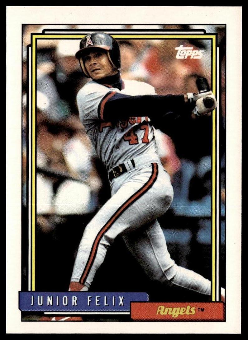 1992 Topps #189 Junior Felix