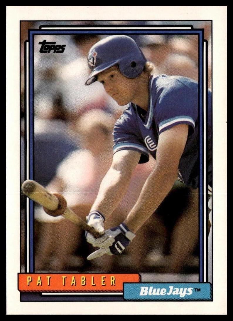 1992 Topps #333 Pat Tabler