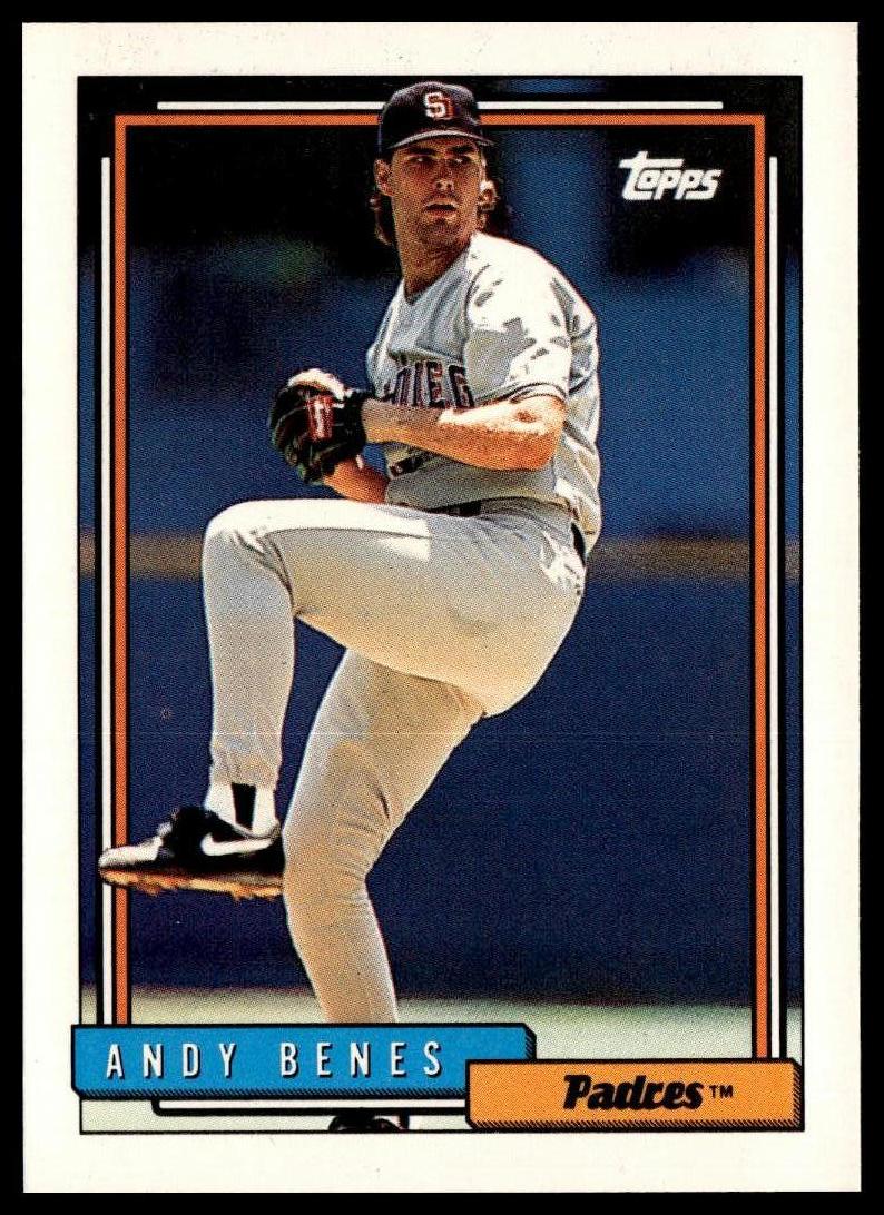 1992 Topps #682 Andy Benes