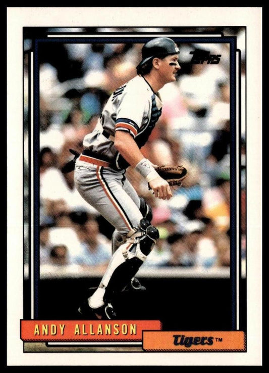 1992 Topps #167 Andy Allanson