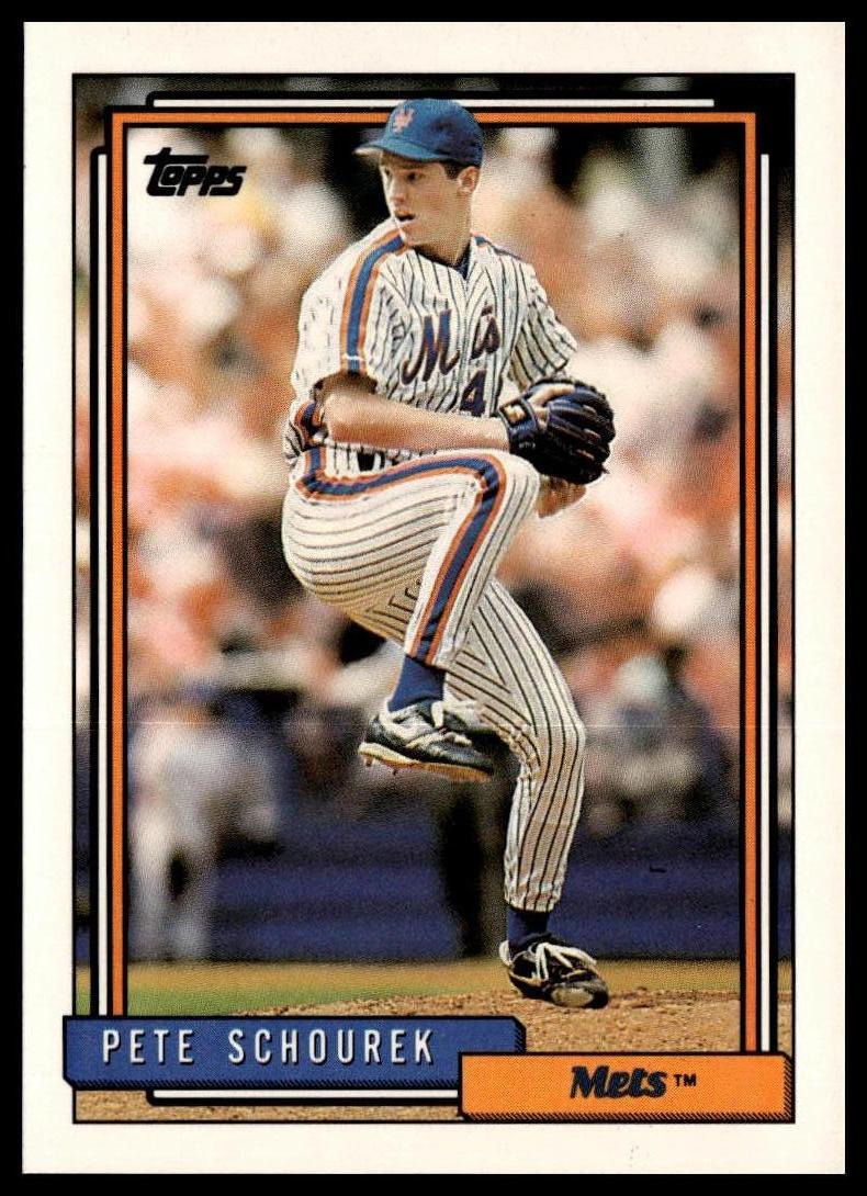 1992 Topps #287 Pete Schourek