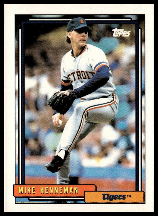 1992 Topps #293 Mike Henneman