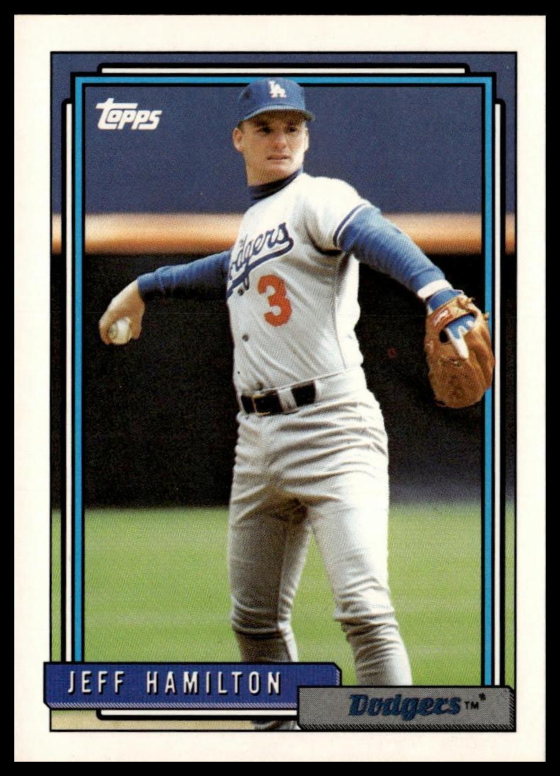 1992 Topps #151 Jeff Hamilton