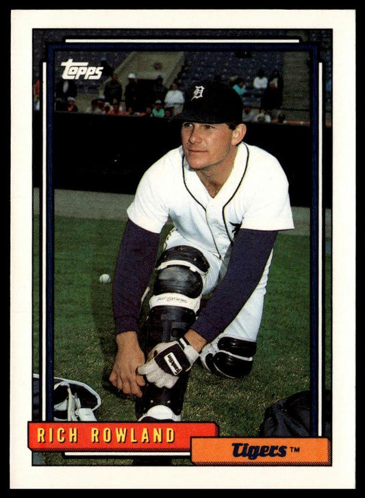 1992 Topps #472 Rich Rowland