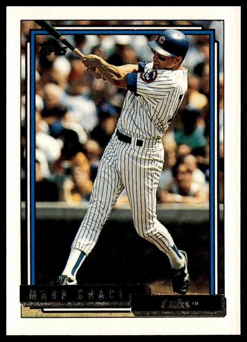 1992 Topps #140 Mark Grace