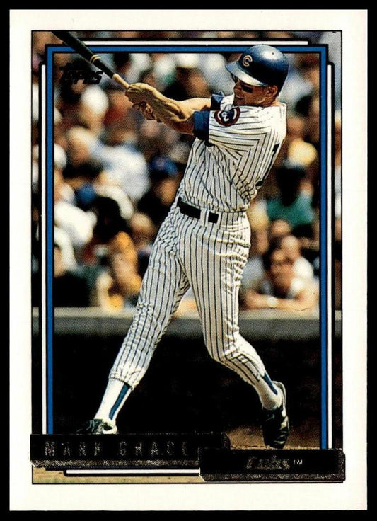 1992 Topps #140 Mark Grace