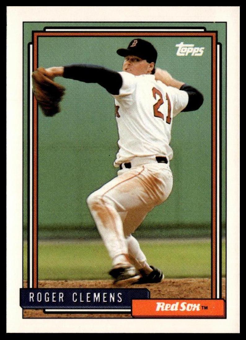 1992 Topps #150 Roger Clemens