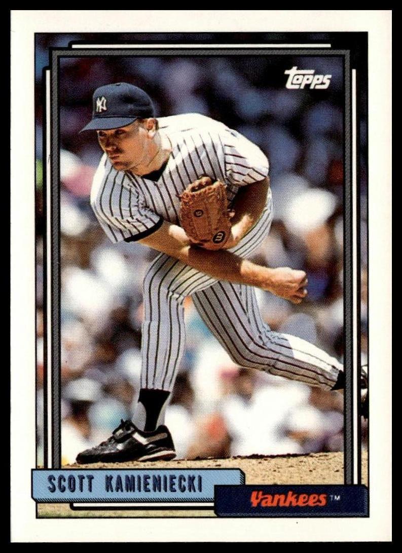 1992 Topps #102 Scott Kamieniecki