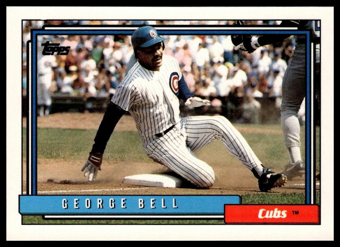 1992 Topps #320 George Bell