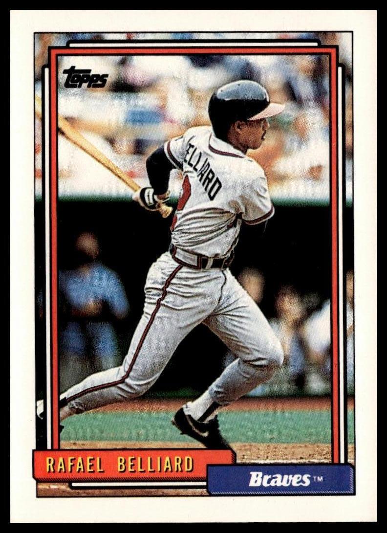 1992 Topps #367 Rafael Belliard