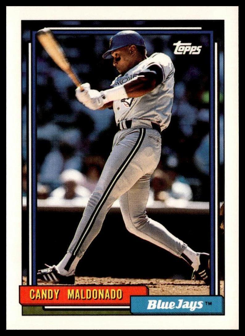 1992 Topps #507 Candy Maldonado